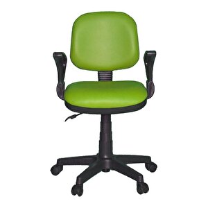 Kozmo Lux Kollu Çalışma Koltuğu Kumaş F,yeşili