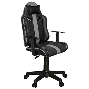 Quattro Mini Yönetici Ve Oyuncu Koltuğu Gri