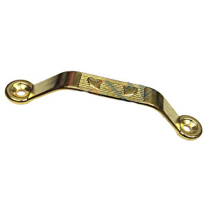 Dekoratif Zamak Kulp Dıştan - 64mm, Sarı, 100 Adet Tdrtr
