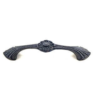 Antika Tarz Dekoratif Pirinç Göz Kapı Kulbu - 21x127 Mm, Oksit Tdrtr