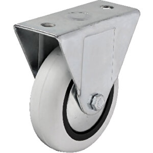 Hts 355 - 75x25 Mm Pvc Makaralı Sabit Teker 4 Adet Tdrtr
