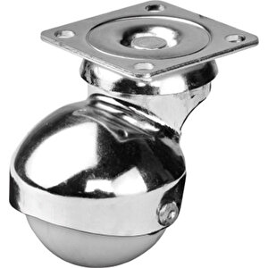 Hts 208 - 50 Mm Küre Tablalı Çift Bilyalı Teker Tdrtr