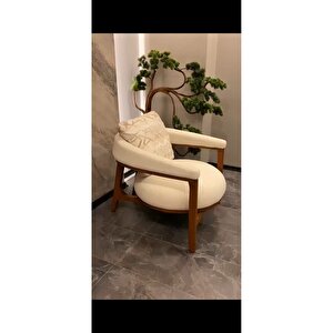 Deby Wood Armchair Berjer