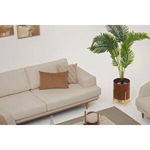 Hora Koltuk Takımı(3+1),Krem