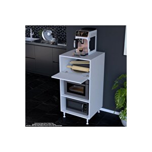 Silva 59,6 X 119,2 X 56 Cm Tek Kapaklı Ankastre Fırın Ve Mutfak Dolabı
