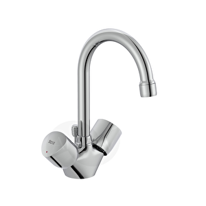 Brava Sifon Kumandalı Kuğu Lavabo Bataryası Sıcak-soğuk Aç-kapa Salmastralı Krom Renk A5a368ec00