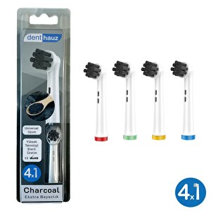Kombo Set Sensetive + Charcoal Yumuşak Oral-b Uyumlu Yedek Diş Fırçası Başlıkları