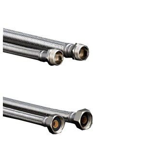 1/2x1/2 Nipelli Flex Hortum 50 Cm