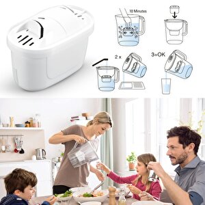 Purepro I Su Arıtma Sürahi Filtresi (8 Adet Filtre ) I Jugg Ve Brita Maxtra+ Pro Ile Uyumlu