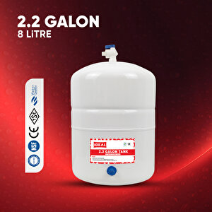 Aritma Ci̇hazi İçi̇n 2.2 Galon 8 Li̇tre Tank - Su Tanki Deposu