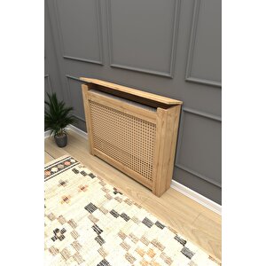 Kalorifer Petek Kapama 100 Cm (i̇ç Ölçüsü) Hazeran Desenli Mdf Safir Meşe