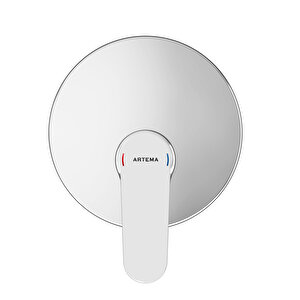 Root Round A42829 Ankastre Duş Bataryası, Krom