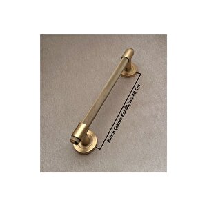 Punch Zamak A213 Mat Antik Sarı Çekme Kol Sürgülü Kapı Çekme Kolu 40 Cm 1 Adet