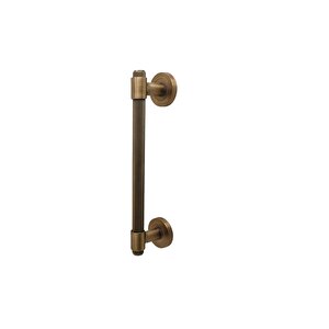 Punch Zamak A213 Mat Antik Sarı Çekme Kol Sürgülü Kapı Çekme Kolu 40 Cm 1 Adet