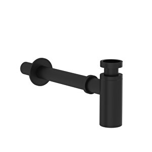 Vitra Origin Classic A4512336wtc Lavabo Sifonu, T Tipi, Mat Siyah