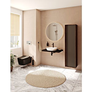 Vitra Origin Classic A4512336wtc Lavabo Sifonu, T Tipi, Mat Siyah