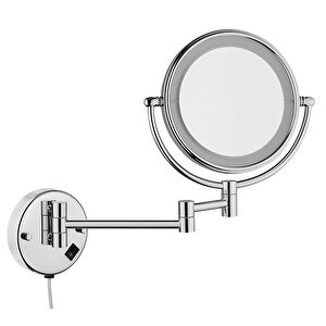 Vitra Arkitekta A44010 Makyaj Tıraş Aynası, Ledli, Krom