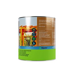 Woodsol Gemina Dış Mekan Ahşap Jel Vernik 1562 Hemlock 2.5 L