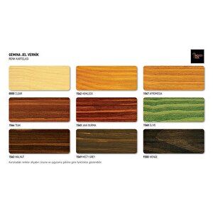 Woodsol Gemina Dış Mekan Ahşap Jel Vernik 1565 Java Burma 2.5 L