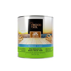 Unideck Su Bazlı Ahşap Deck Yağı 1210 Pino 2.5 L 1210 Pıno