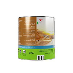 Unideck Su Bazlı Ahşap Deck Yağı 0000 Clear 2.5 L 0000 Clear