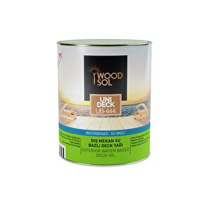 Unideck Su Bazlı Ahşap Deck Yağı 1213 Noce 0.75 L 1213 Noce