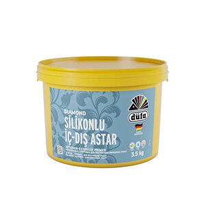 Diamond Silikonlu İç Cephe Ve Dış Cephe Astar Beyaz 3.5 Kg 3,5 kg