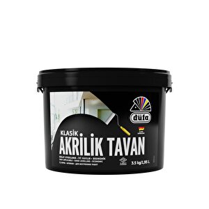 Akrilik Tavan Boyası Beyaz 3.5 Kg 3,5 kg