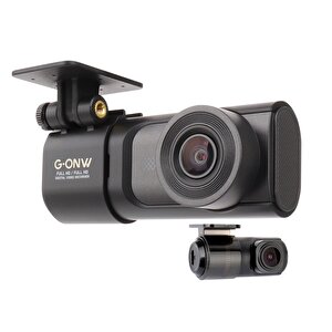 Gonw 2ch Fullhd Hdr Wi-fi Akıllı 2 Kameralı Araç Kamerası