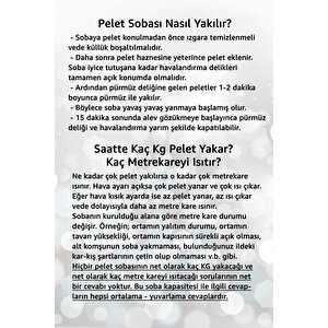 Pelet Sobası Petekli Pelet Soba Camlı Şömine Soba Stove Füze Roket