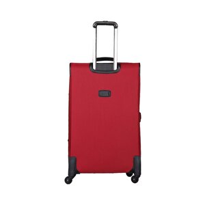 U.s. Polo Assn. Büyük Boy Kumaş Valiz Bordo 9102