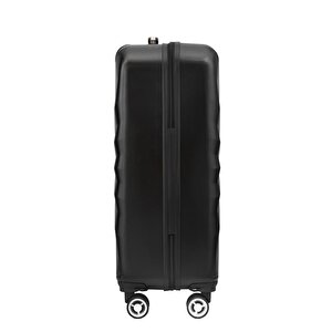 Büyük Boy %100 Polikarbon Valiz 4x2 Teker Siyah 1809