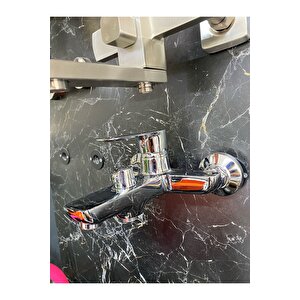 Duş Seti Tepe Yağmurlama Duş Sistemi Banyo Bataryası Dahil Set Robot Duş Seti Gümüş Renk Premium Set
