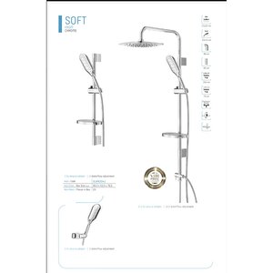 Duş Sistemi Banyo Duş Başlığı Tepe Yağmurlama Seti Batarya Dahil Komple Set Silver Gümüş Kare Model
