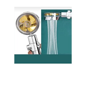 Turbo Duş Başlığı Ekstra Tazzikli Pervaneli Duş Sistemi Fonksiyonlu Başlık