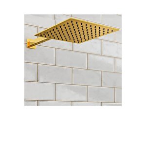Gold Ankastre Duş Seti Altın Ankastre Duş Sistemi Komple Takım