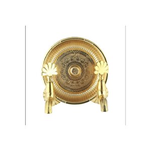 Kurna Musluğu Gold Hamam Muslukları Hamam Tası Dahil Set Altın Kurna Bataryası