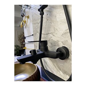 Mat Siyah Ginza Banyo Bataryası