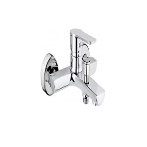 Banyo Bataryası Duş Bataryası Silver Gümüş Banyo Musluğu 5 Yıl Garantili