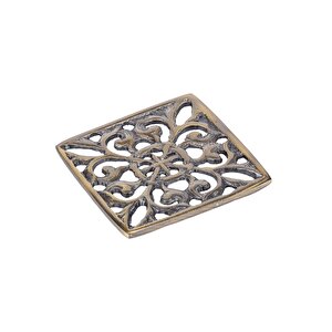 Mat Gold Banyo Gideri Yer Süzgeci Antik Gold Banyo Gideri 10x10 Pirinç Sifon Gider