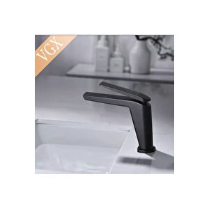 Lavabo Bataryası Siyah Lavabo Musluğu Velar Mat Siyah Banyo Bataryası 5 Yıl Garantili Siyah Musluk