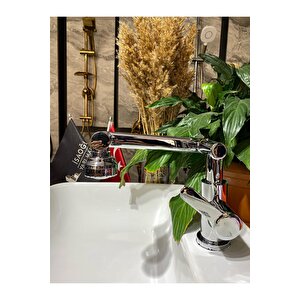 Lavabo Bataryası Fonksiyonel Banyo Musluk 360 Derece Hareketli Robotik Batarya 5 Yıl Garantili