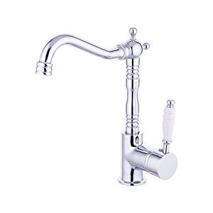 Lavabo Bataryası Rustik Batarya Banyo Musluğu Pirinç Vintage Zen Design Lavabo Musluğu