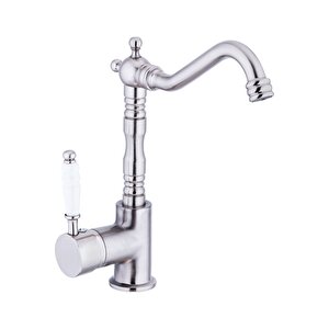Lavabo Bataryası Rustik Batarya Banyo Musluğu Pirinç Vintage Zen Design Lavabo Musluğu