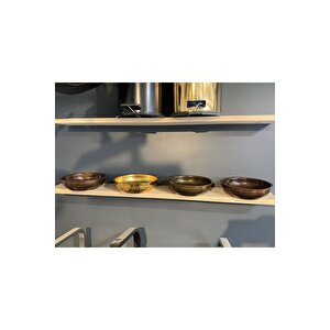 Kurna Musluğu Hamam Musluğu Hamam Tası Gold Renk Set Komple Pirinç Malzeme