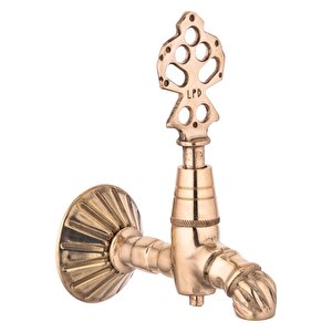 Gold Kurna Musluğu Osmanlı Musluğu Hamam Musluğu Komple Pirinç