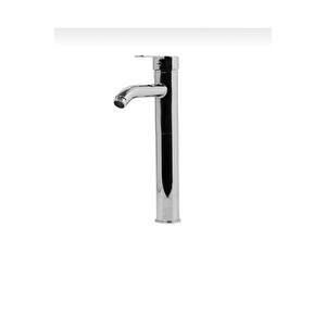 Çanak Lavabo Bataryası Gümüş Lavabo Bataryası Yüksek Çanak Lavabo Musluğu Garantili Modern Tasarım