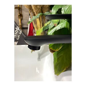 Mat Siyah Dolce Design Lavabo Bataryası Siyah Lavabo Bataryası Siyah Lavabo Musluğu