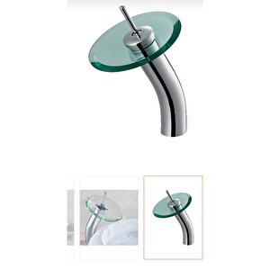 Şelale Lavabo Bataryası Cam Lavabo Bataryası Çanak Lavabo Bataryası 5 Yıl Garantili