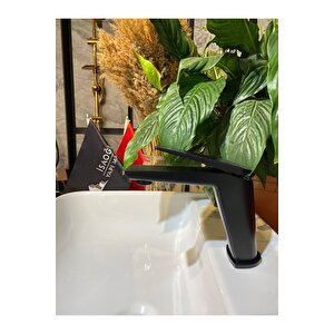 Siyah Lavabo Bataryası Mat Siyah Lavabo Musluğu Velar Tasarım Armatür